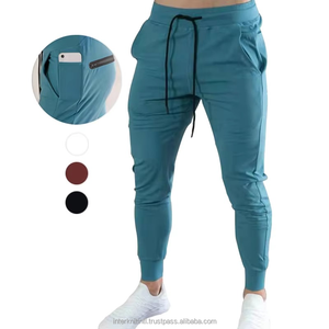 Pantalones Deportivos Personalizados para Hombre, de Lona de Algodón, con Bloques de Color, Pierna Recta, Casuales, para Gimnasio, Joggers, OEM, Venta al Por Mayor - Product Image 1