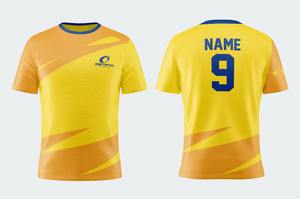 customize Short Sleeve Soccer Jersey Custom Colors 100% Polyester Breathable Quick Dry for All <b>Seasons</b> - Product Image 5