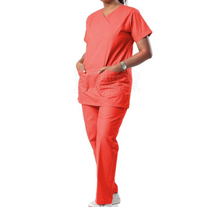 Ensembles de gommage pour l'hôpital des femmes de haute qualité avec impression de logo personnalisé prix bon marché Offre Spéciale Vente en gros - Product Image 1