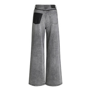 กางเกงยีนส์เดนิมทรงบานเอวกลางทรงปกติสำหรับผู้หญิง ผ้าฝ้ายใส่สบาย ยืดหยุ่น มีไซส์พลัส กางเกงยีนส์เดนิมทรงบานสำหรับฤดูหนาว - Product Image 2