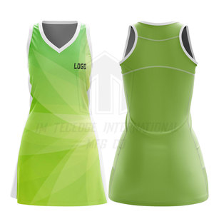 Offre Spéciale robe de Tennis de haute qualité Polyester respirant séchage rapide impression par sublimation numérique sans manches uniforme de Tennis pour femmes - Product Image 5