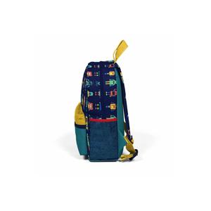 Borsa da asilo con motivo a Robot alto corallo 23348