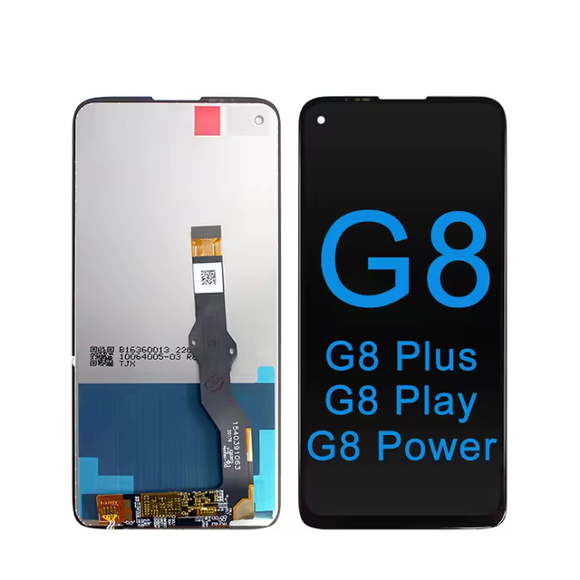 Original High Quality Touch Screen Digitizer Motorola G8 Power/Play/Plus LCD + Touch + Frame Assembly 1 Year Warranty 100%