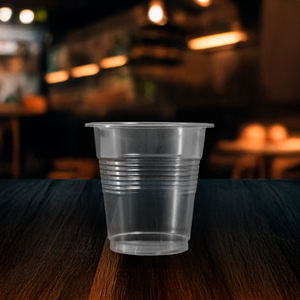 Gobelets jetables transparents en PP à paroi simple de haute qualité QUANG QUAN, diamètre 95 mm, pour café, lait, thé, smoothies, boissons, Vietnam - Product Image 1