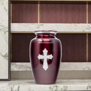 Grande urne funéraire décorative pour adulte mâle et femelle Vente en gros Fournitures funéraires Urnes funéraires pour cendres Fabricant de bocaux souvenir - Product Image 5