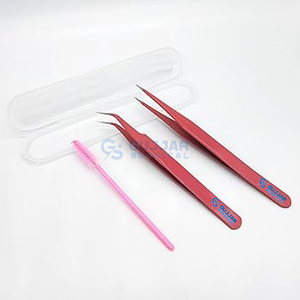 Outil en acier inoxydable ProGrip Beauty Tweezer pour le toilettage conçu pour la précision et le confort - Product Image 6