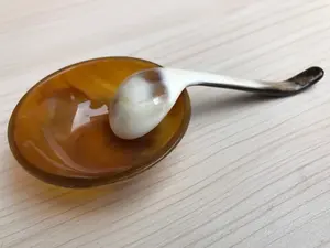 Cuenco de cuerno de búfalo natural hecho a mano de alta calidad con superficie interior lisa para decoración de cocina rústica a precio mayorista - Product Image 4