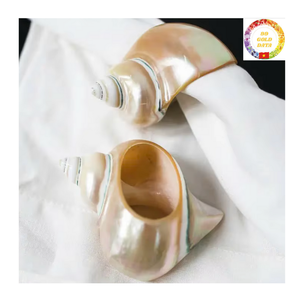 Vente en gros de ronds de serviette en coquillage, porte-coquillage naturel fait main du Vietnam pour hôtel et mariage - Product Image 1