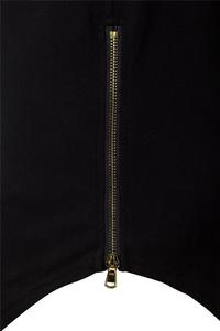 Venta al por mayor extendida camiseta cremallera lateral camiseta en blanco hip hop camisetas en blanco 100% algodón camiseta para hombre Camiseta para hombres - Product Image 3