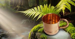 Fabriqué à la main 100% pur cuivre massif Moscou Mule pour tasses 14 oz capacité Mini/Shot tasses belle Moscou Mule tasse - Product Image 3