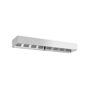 Hotte aspirante murale commerciale 4600 mm avec filtres à déflecteurs et éclairage - Product Image 3