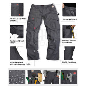 Fabrication au Pakistan Pantalon Offre Spéciale non Fr Pantalon sur mesure Pantalon non Fr Marque privée Pantalon non Fr pour hommes - Product Image 2