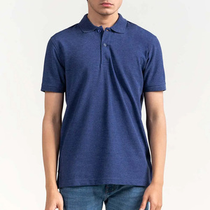 OEM diseñador al por mayor personalizado verano transpirable de punto de manga corta de los hombres para Polos 100% lona de algodón con patrón sólido - Product Image 4