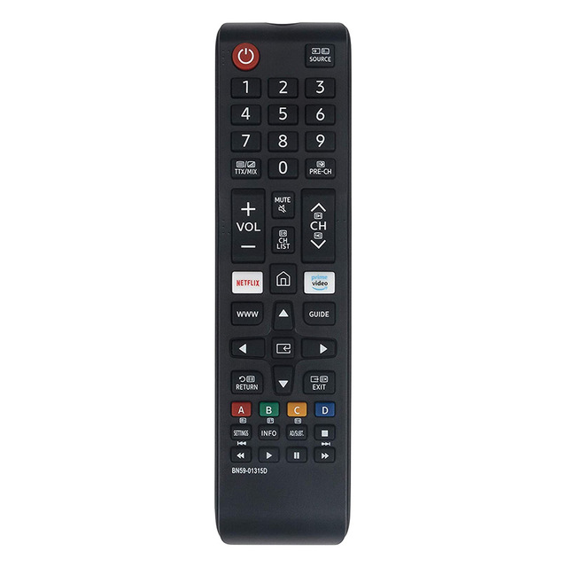 Smart Universal TV Remote Control BN59-01315D Replacement Compatible for All Samsung Smart TV, LED, LCD, HDTV, 3D, Serie