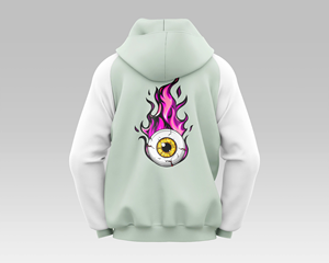 เสื้อสเวตเตอร์โอเวอร์ไซส์ของผู้หญิงผ้าคอตตอนเนื้อนุ่มพิมพ์ลายได้ตามต้องการ - Product Image 5