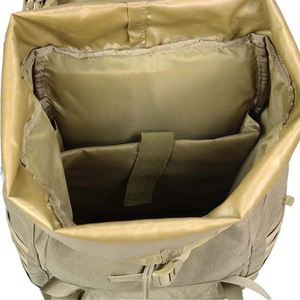 กระเป๋าเป้สะพายหลังสำหรับกิจกรรมกลางแจ้ง แคมป์ปิ้ง ล่าสัตว์ แบบยุทธวิธี ขนาด 50-80 ลิตร ผลิตจากผ้า Oxford 900D ลายพราง พร้อมระบบ Molle รับผลิตแบบ OEM & ODM กันน้ำ ทนทาน - Product Image 6