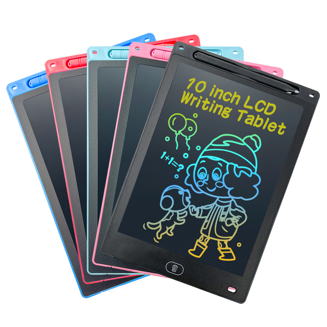 10 Inch LCD Writing Tablet OEM ODM Factory Digital Drawing Handwriting Reusable Kids Educational Learning Board