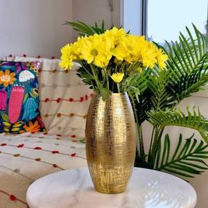 แจกันทรงกลมอะลูมิเนียมแบบใหม่สำหรับตกแต่งบ้าน งานแต่งงาน และงานเฉลิมฉลองคริสต์มาส - Product Image 1