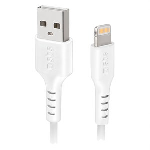 Câble de charge et de données Lightning certifié Apple MFi 2M Blanc - Product Image 2