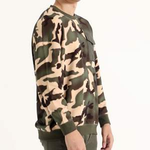 Sweat-shirt à col montant en molleton français anti-froissement 100% coton de haute qualité OEM/ODM, impression de logo personnalisé, sweat-shirt pour homme - Product Image 4