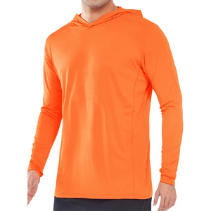 เสื้อตกปลา OEM พร้อมฮู้ดสำหรับผู้ชายผ้าระบายอากาศได้แขนยาวเหมาะสำหรับการสร้างแบรนด์และสวมใส่กลางแจ้ง - Product Image 1