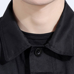 Uniformes de Guardia de Seguridad Negros Personalizados al por Mayor 2025 con Chaquetas y Pantalones, Chaquetas para Hombre para Uniformes de Guardia de Seguridad - Product Image 5