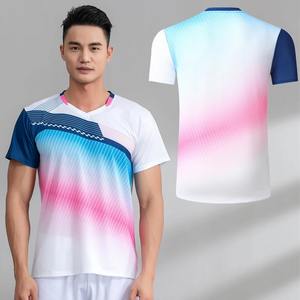 Vêtements de tennis Jupe courte respirante de haute qualité pour hommes et femmes Dernier modèle Uniformes de tennis - Product Image 1