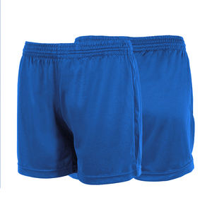 Shorts de sport décontractés unisexe, nouveau style, couleur unie, écologiques, pour le football, 100% polyester, teinture unie, vente chaude - Product Image 6