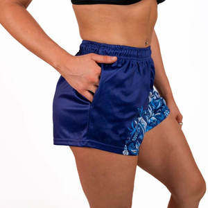 Shorts de pied imprimés personnalisés de haute qualité pour femmes vêtements vêtements en stock shorts de pied pour femmes - Product Image 4