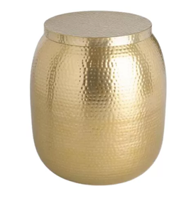 Meubles de Table classique, utilisation décorative pour la maison, le salon et la cuisine, tabouret, décor or, finlandaise, métal, meubles élégants, Table - Product Image 3