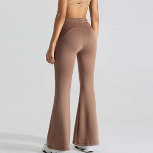 2026 nouveau Design Flare pantalons de survêtement femmes entraînement sport Flare pantalons de survêtement poche décontracté Joggers Fitness course Flare pantalons de survêtement - Product Image 5