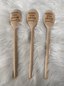 Mini Juego de 3 cubiertos de madera Natural cucharas espejo cocina accesorios de Catering comida de boda espátula de madera servidor cuchara giratoria - Product Image 2