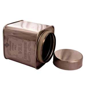 Conteneur de stockage en acier pour grains de café, sucre et thé - Product Image 5