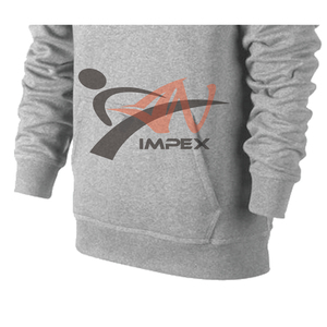 ชุดวอร์มแบบสวมหัวของผู้ชายชุดวอร์มพร้อมฮู้ดพิมพ์โลโก้ได้ตามต้องการ - Product Image 5