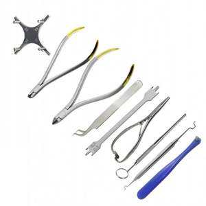SURTECHS Lot de 5 pièces Instrument de remplissage en résine orthodontique Kit d'outils composites dentaires instruments chirurgicaux dentaires - Product Image 6