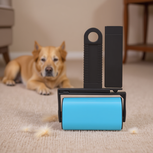Ensemble de 2 rouleaux anti-poils lavables en PET pour le toilettage des animaux - Product Image 3