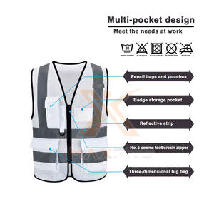 Chaleco Reflectante de Seguridad de Último Diseño, Material Duradero, Chaleco Reflectante de Seguridad sin Mangas de la Mejor Calidad - Product Image 2