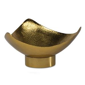 Cuenco redondo de Pedestal de cobre puro de alta calidad, cuenco para servir de acero inoxidable hecho a mano, pulido para ocasiones de fiesta - Product Image 1