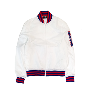 Vestes de bombardier en satin personnalisées pour l'école et le collège avec toile respirante à bas quantité minimale de commande pour le placement du logo avant des sports d'hiver - Product Image 3