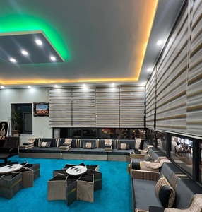 Conjunto de Sala de Estar Tradicional Árabe Majlis |   Tela Plegable Extensible Modular |   Personalizable |   Envío Gratuito a Todo el Mundo | - Product Image 2