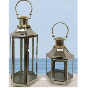 Faroles Metálicos Decorativos Curvados a Mano, Artículos Colgantes para el Suelo, Portafaroles de Tendencia para Decoración de Bodas y Fiestas - Product Image 3