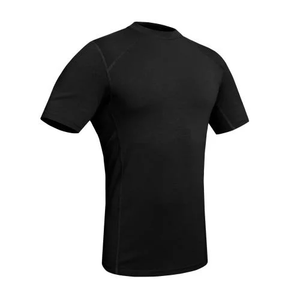 เสื้อยืดแขนสั้นทรงสุภาพ ผ้าคอตตอนผสมอีลาสเทน ระบายอากาศได้ดี ดีไซน์เรียบง่าย ทรงปกติ แห้งเร็ว และป้องกันรังสียูวี - Product Image 1