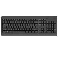 Clavier à membrane OEM personnalisé AZTERY espagnol français à très faible consommation d'énergie, silencieux pour ordinateur de bureau