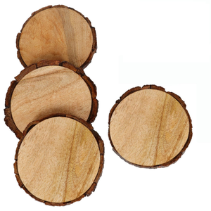 Coaster creative design wooden coaster home kitchen office dining table tea cups coffee mugs beer cans bar <b>water</b> <b>glasses</b> 2024 - Product Image 4