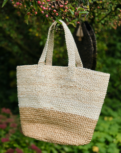 Nouveau Sac à Main Tressé en Jute 2026 – Sacs en Jute Tressés Faits Main avec Motif Floral – Sac Rond en Jute Tressé Personnalisé - Product Image 1