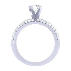 Anillos de Plata de Ley 925 de Primera Calidad para Mujer, Chapados en Rodio con Diamantes o Circonitas, Diseño Numérico, Joyería para Hombre - Product Image 4