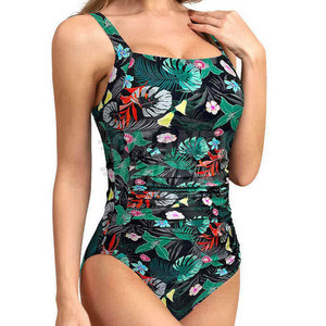 Traje de Baño de una Pieza para Mujer, Hecho de Nailon/Poliéster, con Logotipo Frontal Impreso por Sublimación Personalizada, Talla Grande, Tejido Transpirable - Product Image 3