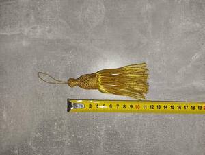 Borla de seda 100% hecha a mano de alta calidad, joyería uniforme, borlas, alambre de lingote sedoso, trenza de encaje para uso decorativo - Product Image 2