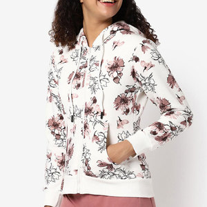 Moda de gran tamaño mujeres sudaderas con capucha logotipo personalizado-color 100% algodón polar mujeres anti-pilling transpirable sudaderas con capucha para mujer - Product Image 3