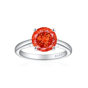 925 Sterling Silver Handmade Red <b>Quartz</b> Gemstone Best Fashion Designer Ring 925 Wedding Gift Boho Style Best Quality Jewelry - Product Image 1